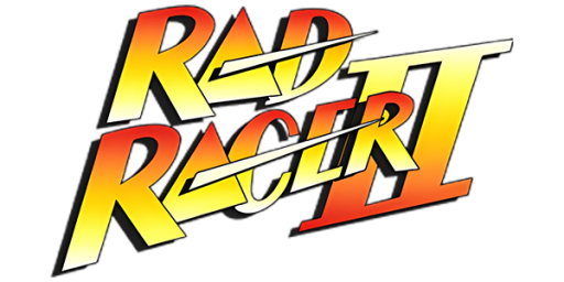 Rad Racer II (USA) logo